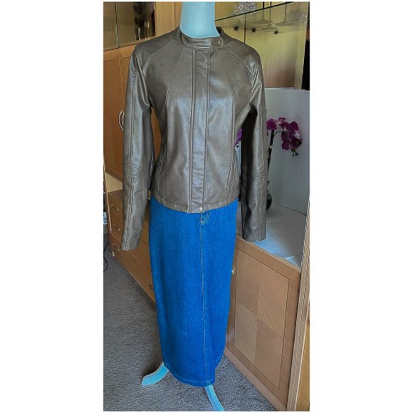 NWOT WOMENS MOTORCYCLE JACKET BY JACK SIZE L - Picture 1 of 3